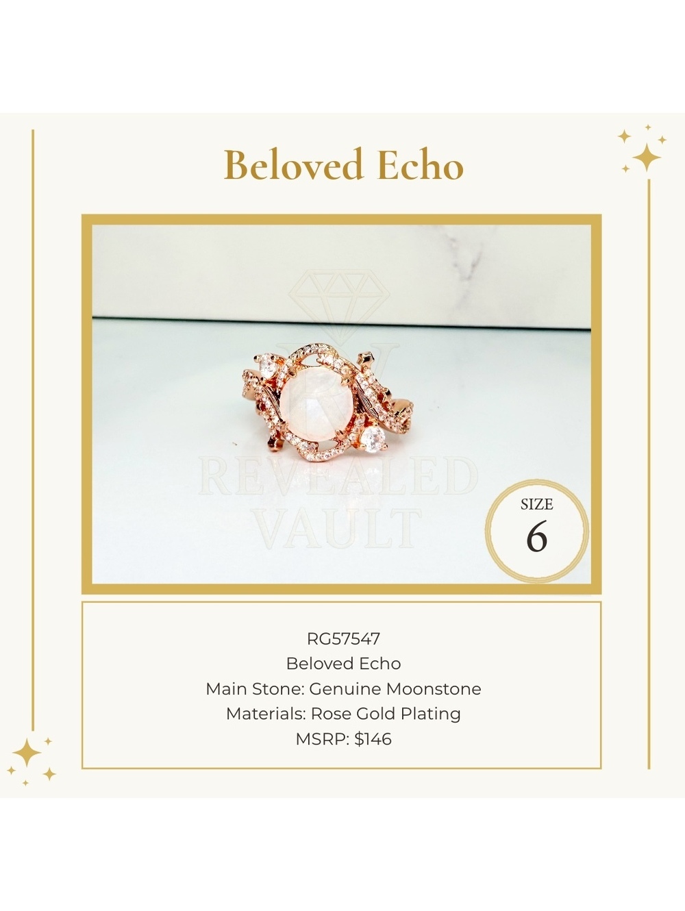 Beloved Echo - Size 6 - Halo
